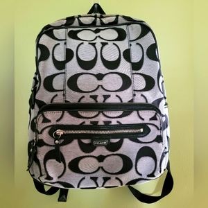 Coach Signature backpack